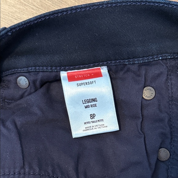 Express Women's Midnight Blue Skinny Jeans - Picture 3 of 5